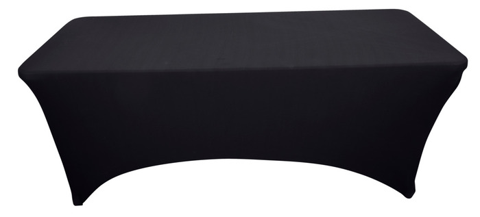 Strekkduk Iowa til sammenleggbart bord 180 cm svart - Sunlife